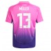 Maillot de foot Allemagne Thomas Muller #13 Extérieur vêtements Europe 2024 Manches Courtes